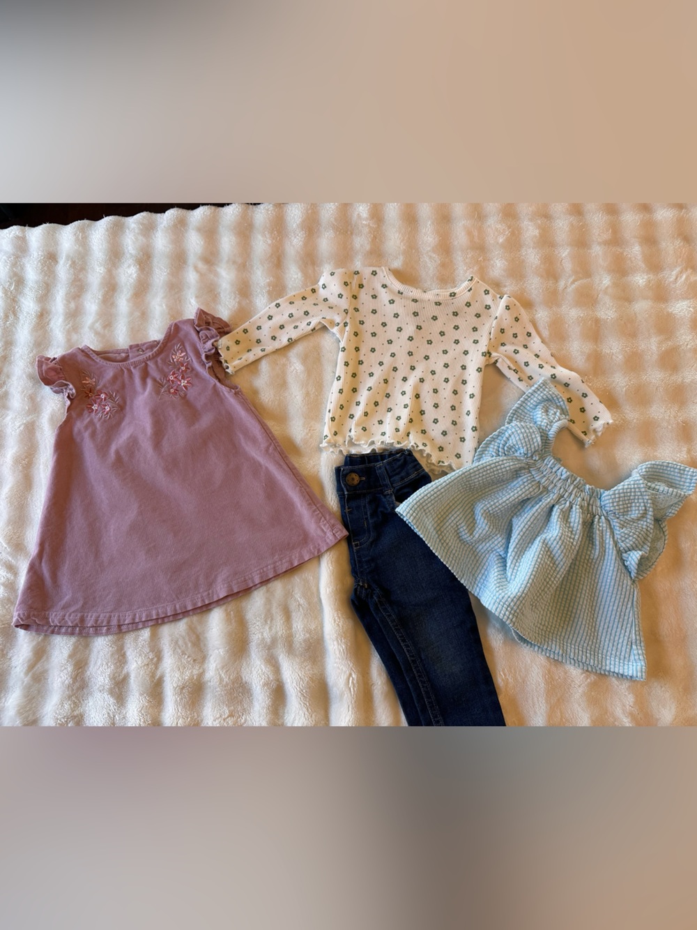12M Baby Girl Clothing Bundle Rene Rofe and Little Me